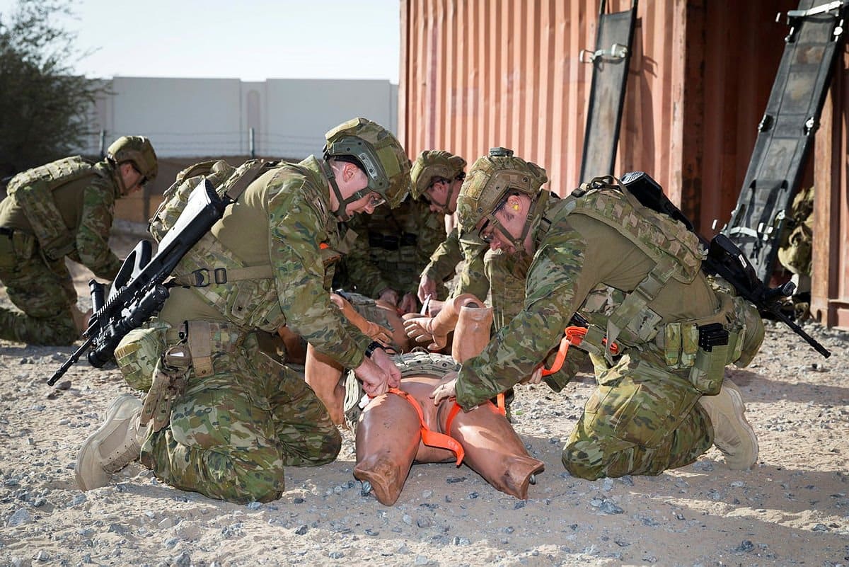 Large-Scale Military Medical Training, UAE